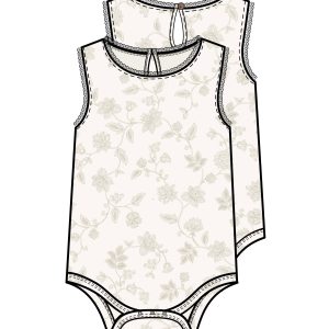 Luna Lace Tank Bodysuit - Image 3