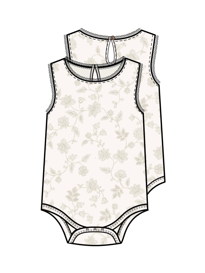 Luna Lace Tank Bodysuit - Image 3