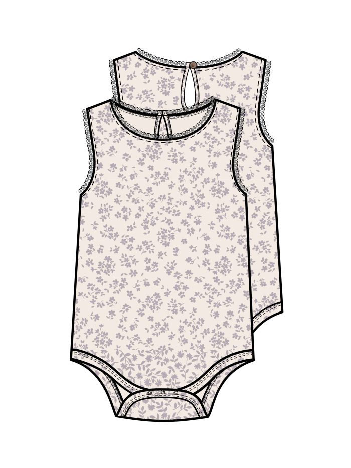 Luna Lace Tank Bodysuit - Image 4