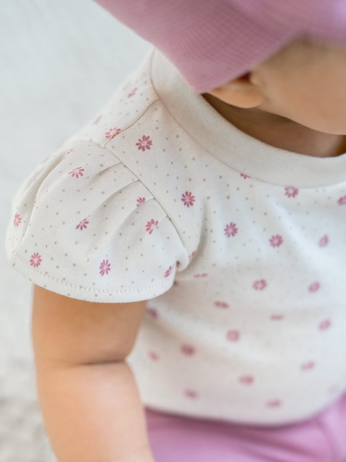 Pearl Petal Sleeve Bodysuit - Image 2