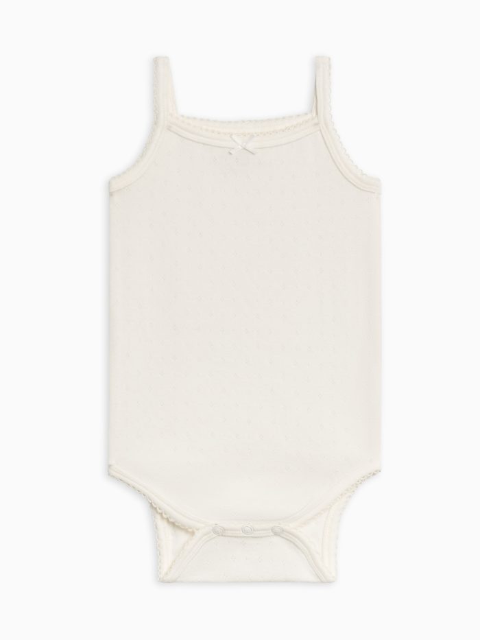 Eva Pointelle Tank Bodysuit