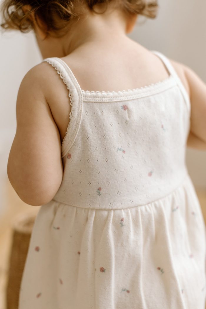 Soleil Pointelle Bodysuit Dress - Image 2
