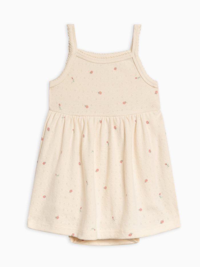 Soleil Pointelle Bodysuit Dress - Image 3