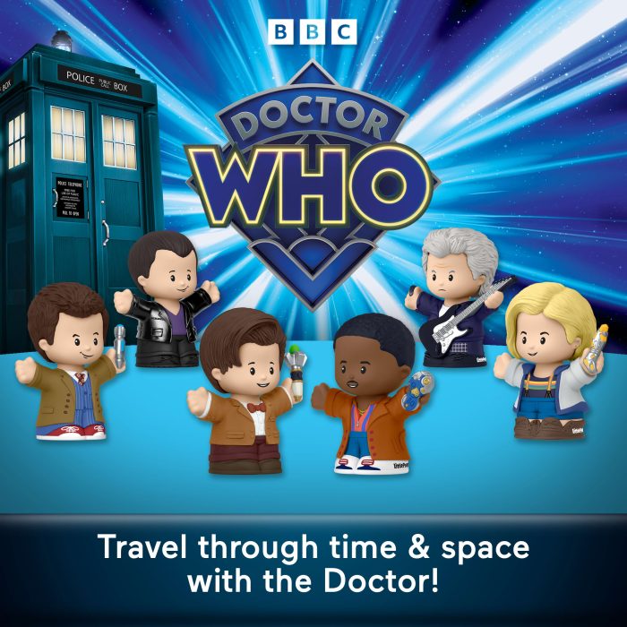 Little People Collector Doctor Who Tv Series Special Edition Set For Adults & Fans, 6 Figures - Image 2
