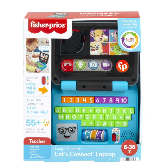 Fisher-Price Laugh & Learn Let's Connect Laptop - English Version - Image 6
