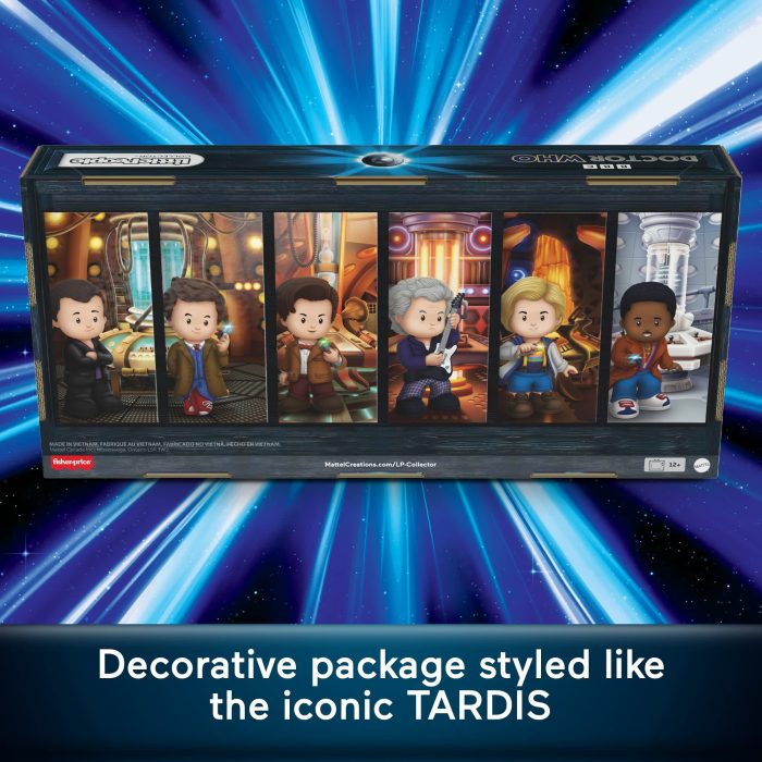 Little People Collector Doctor Who Tv Series Special Edition Set For Adults & Fans, 6 Figures - Image 4