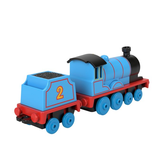 Thomas & Friends Edward Diecast Metal Push-Along Toy Train Engine With Tender For Preschool Kids - Image 4