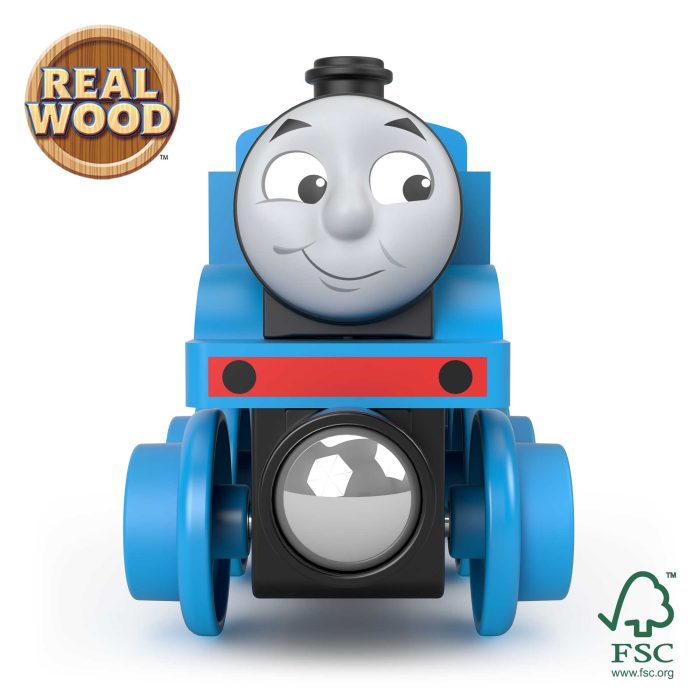 Fisher-Price Thomas & Friends Wooden Railway Thomas Engine - Image 3