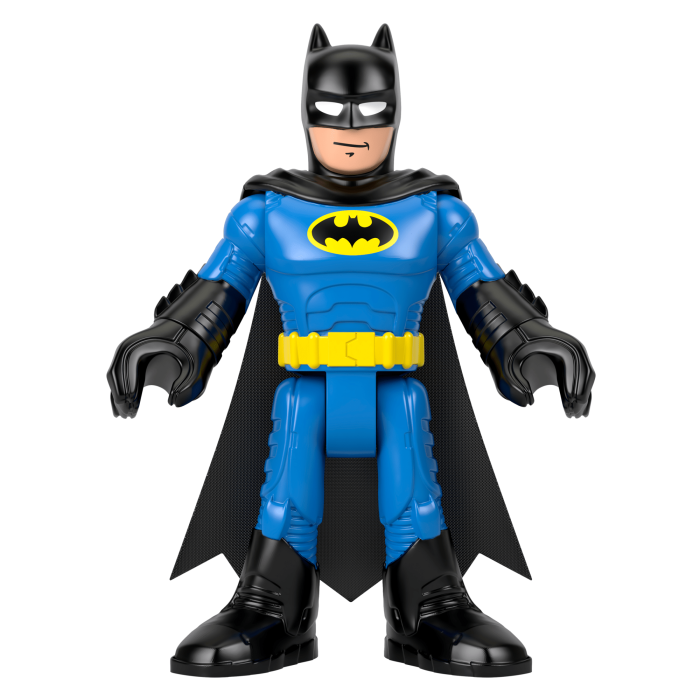 Imaginext DC Super Friends Batman XL Figure 10-inch Poseable Preschool Toy, Black & Blue - Image 5