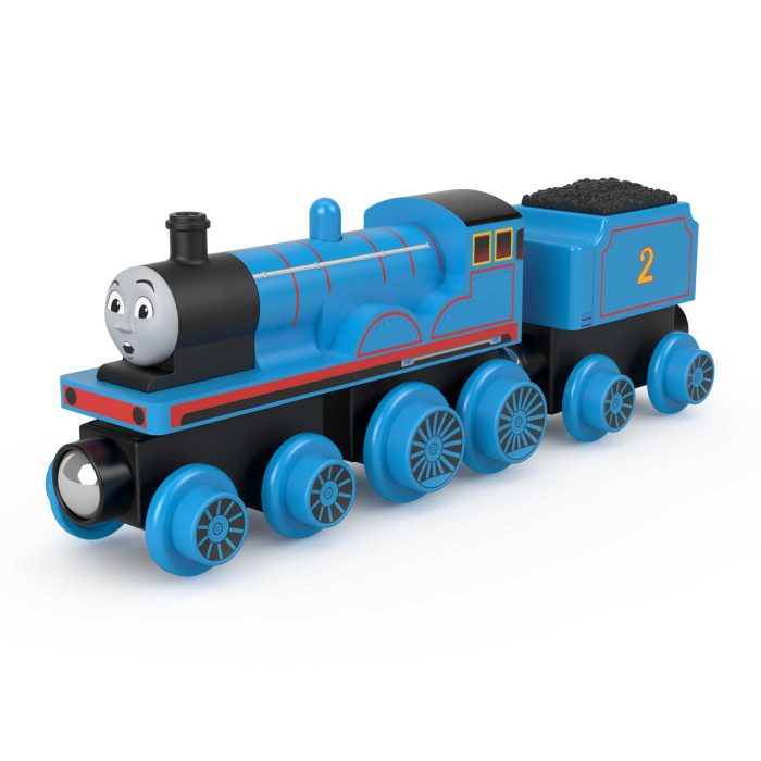 Fisher-Price Thomas & Friends Wooden Railway Edward Engine And Coal-Car - Image 4