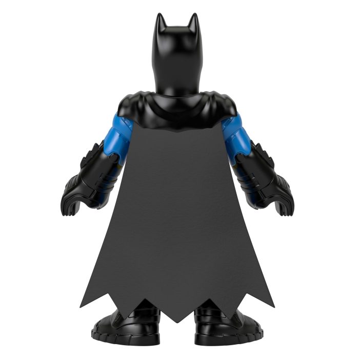 Imaginext DC Super Friends Batman XL Figure 10-inch Poseable Preschool Toy, Black & Blue - Image 6