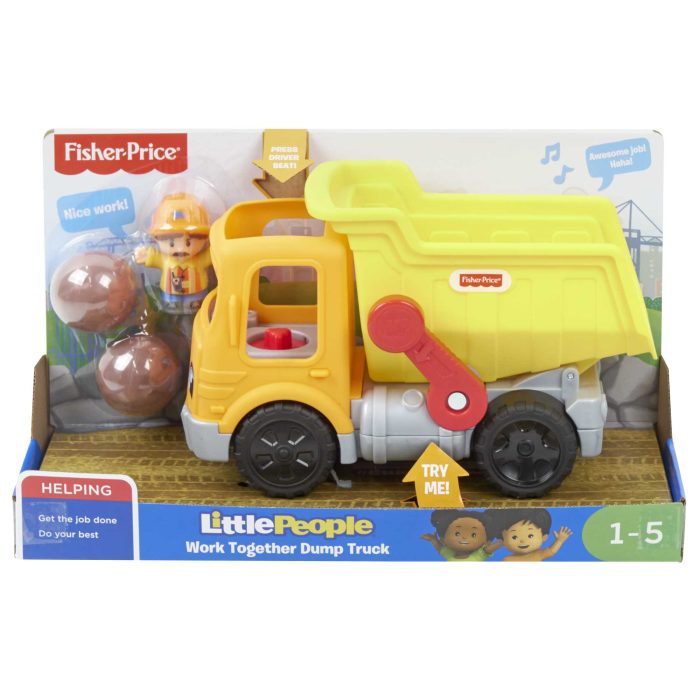Fisher-Price Little People Work Together Dump Truck - Image 6