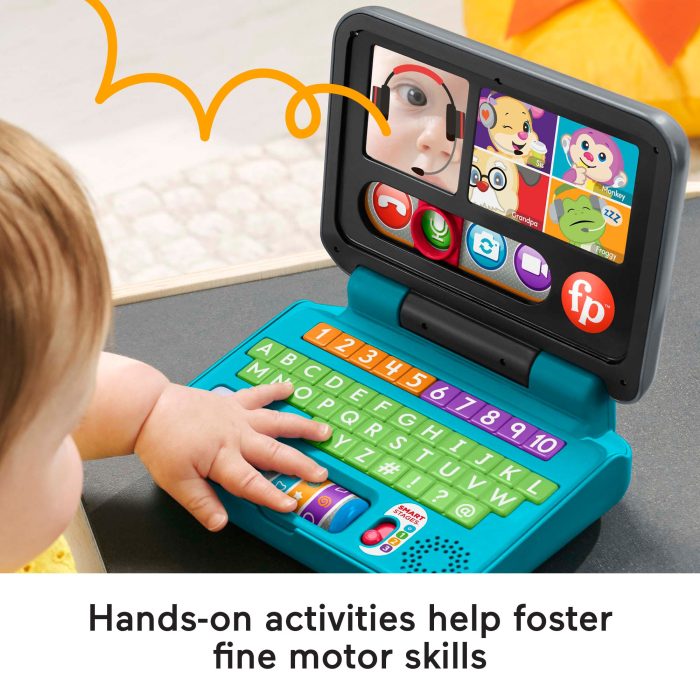 Fisher-Price Laugh & Learn Let's Connect Laptop - English Version - Image 4