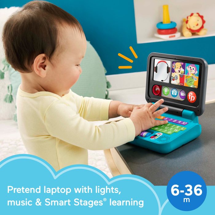 Fisher-Price Laugh & Learn Let's Connect Laptop - English Version - Image 2