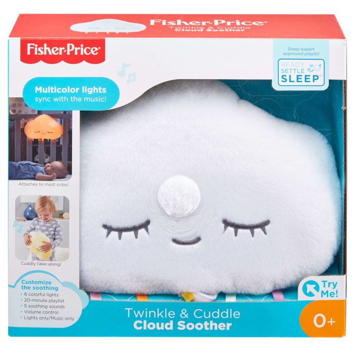 Fisher-Price Twinkle & Cuddle Cloud Soother - Image 6