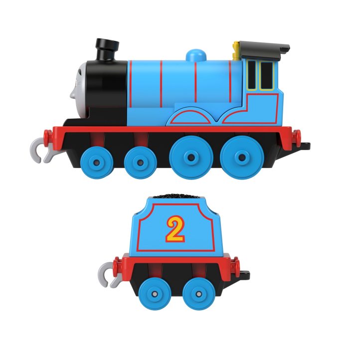 Thomas & Friends Edward Diecast Metal Push-Along Toy Train Engine With Tender For Preschool Kids - Image 3