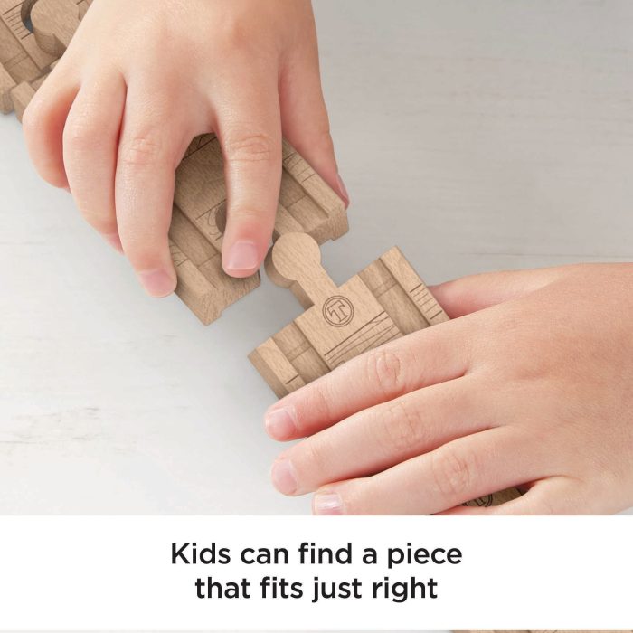 Fisher-Price Thomas & Friends Wooden Railway Expansion Clackety Track Pack - Image 3