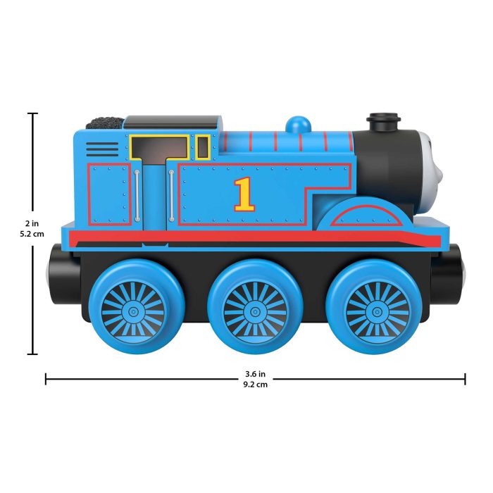 Fisher-Price Thomas & Friends Wooden Railway Thomas Engine - Image 5